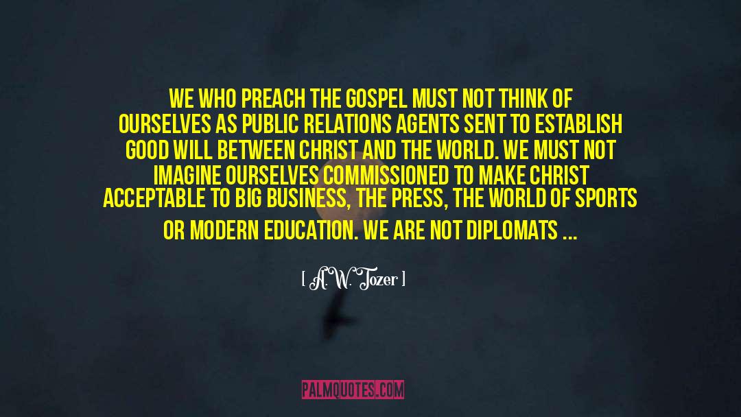 Big Events quotes by A.W. Tozer