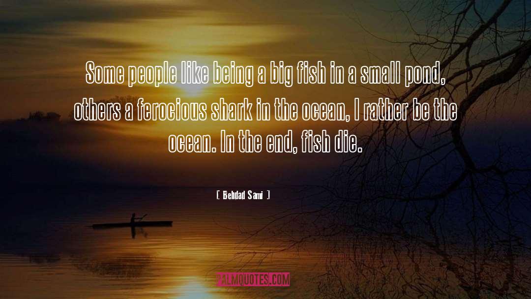 Big Fish quotes by Behdad Sami