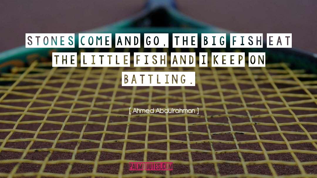 Big Fish quotes by Ahmed Abdulrahman