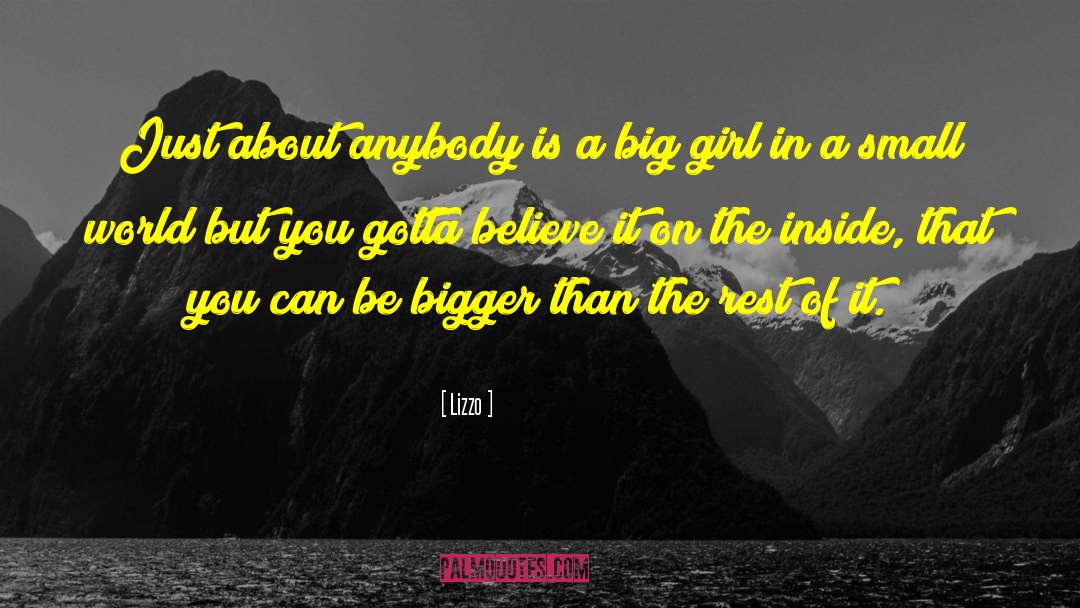 Big Girl quotes by Lizzo