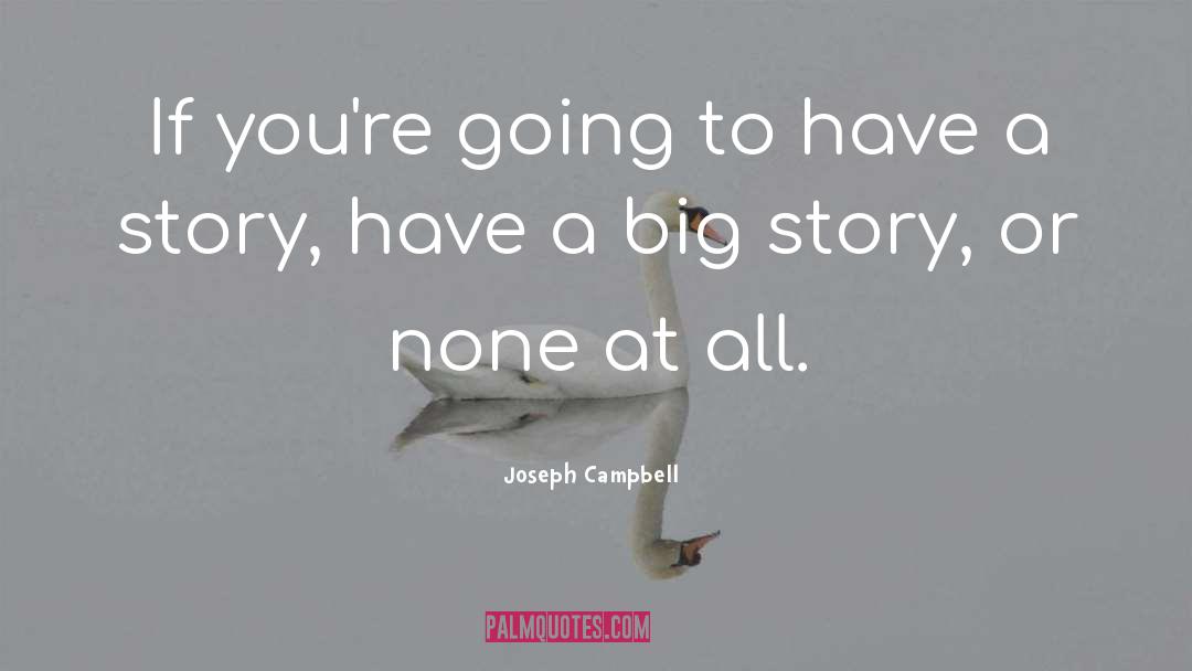 Big Goals quotes by Joseph Campbell