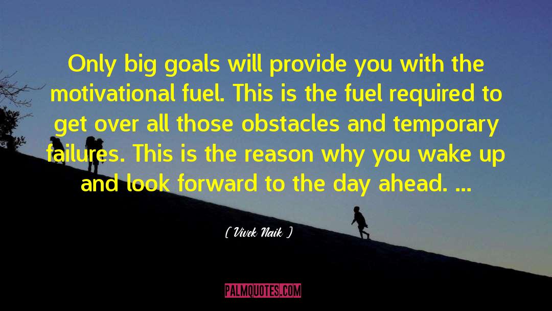 Big Goals quotes by Vivek Naik