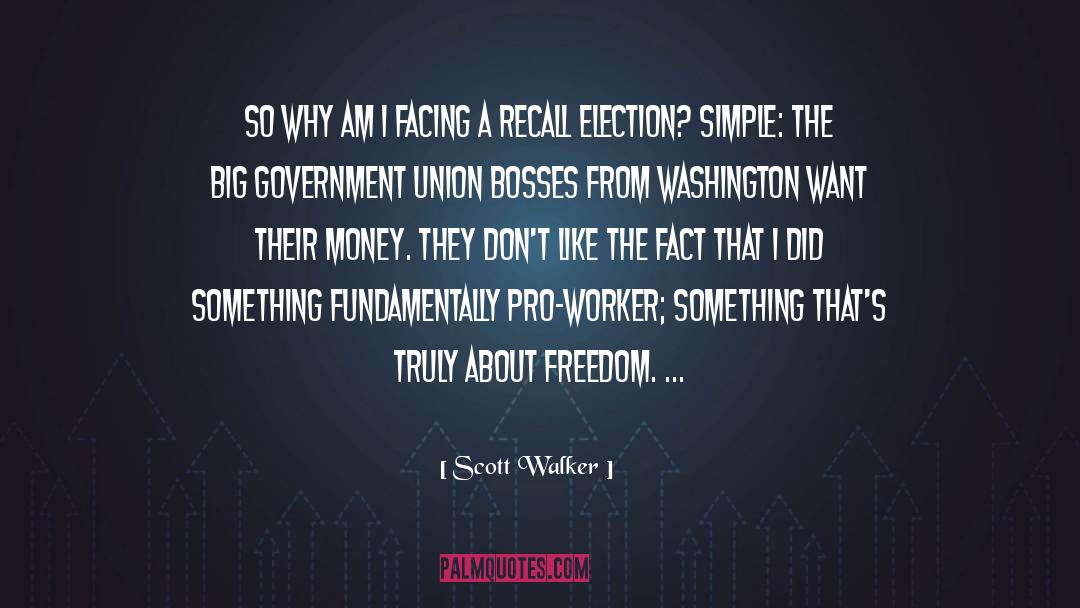 Big Government quotes by Scott Walker