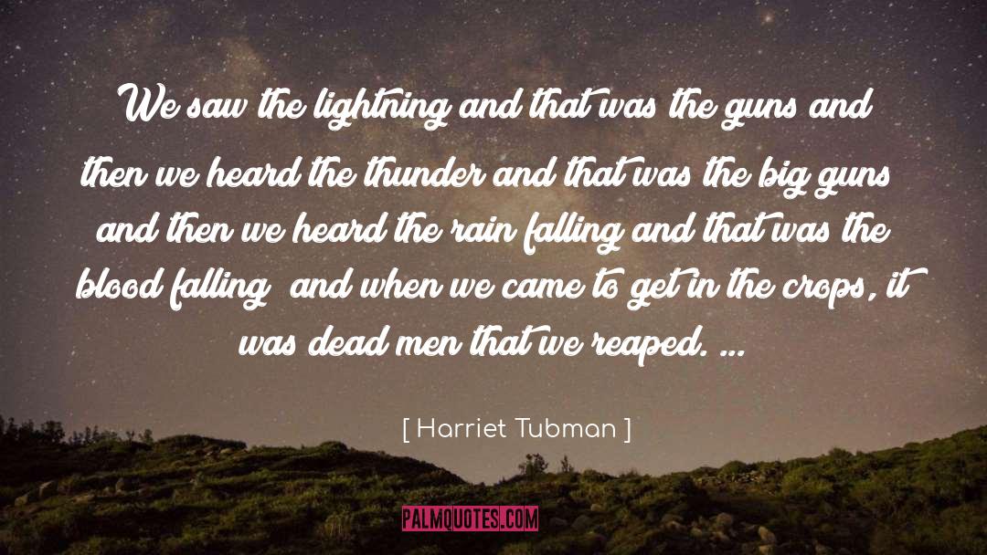 Big Guns quotes by Harriet Tubman