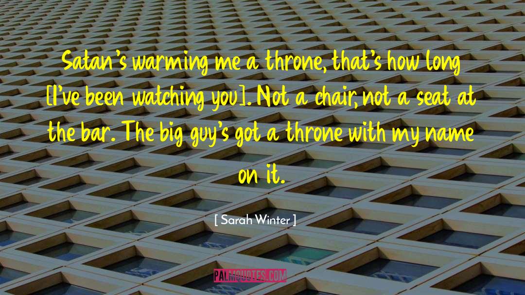 Big Guys quotes by Sarah Winter