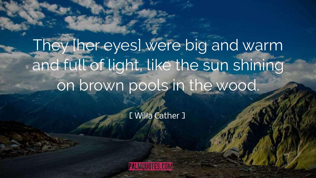 Big Guys quotes by Willa Cather