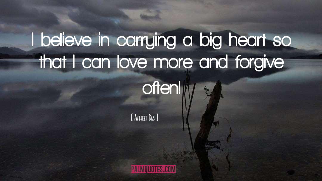 Big Heart quotes by Avijeet Das