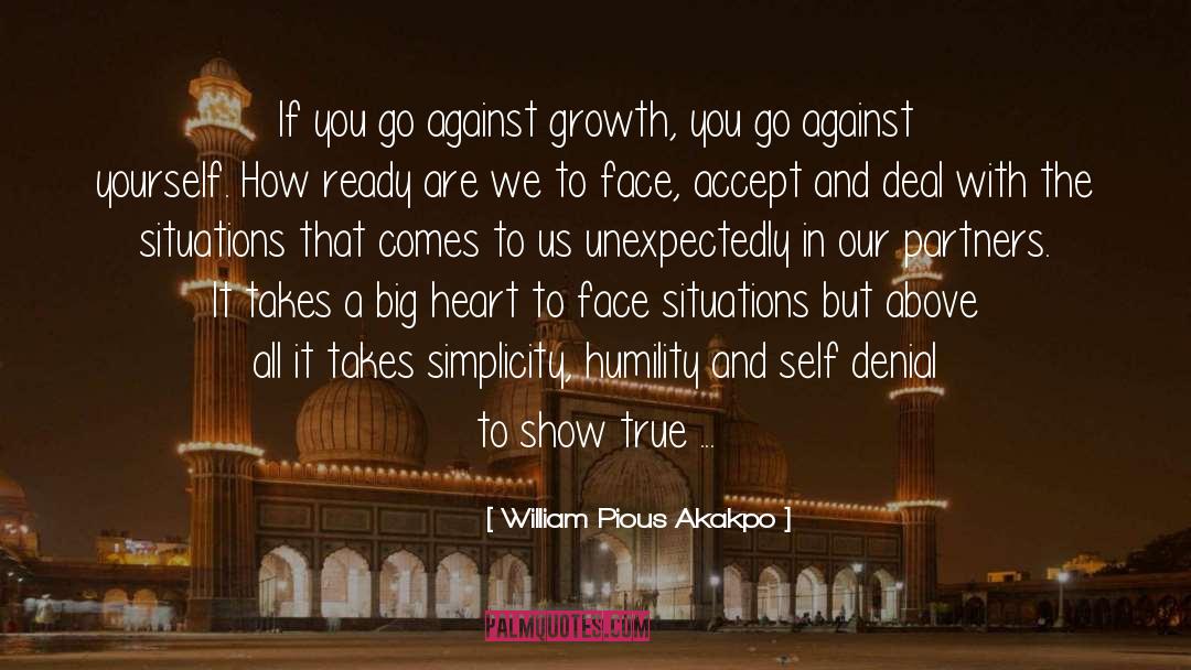 Big Heart quotes by William Pious Akakpo