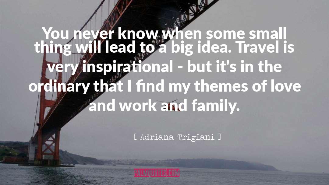 Big Idea quotes by Adriana Trigiani