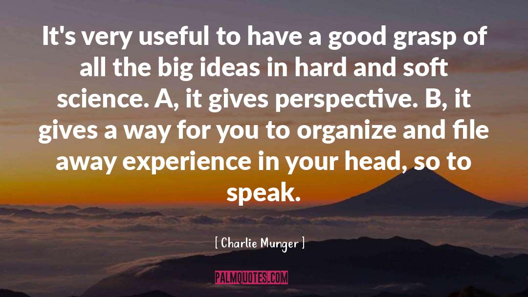 Big Ideas quotes by Charlie Munger