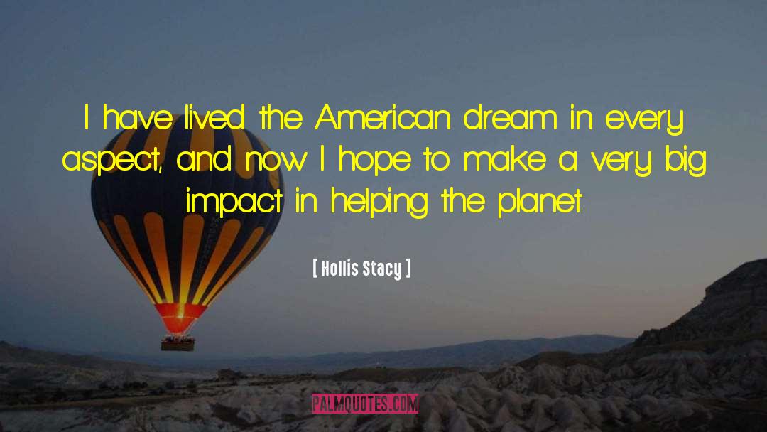 Big Impact quotes by Hollis Stacy