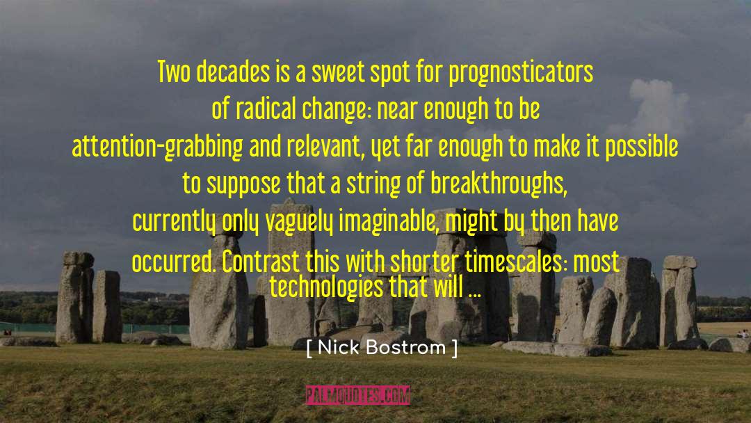 Big Impact quotes by Nick Bostrom