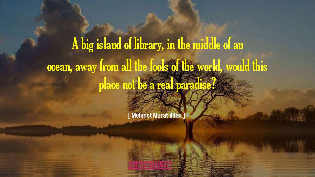 Big Island quotes by Mehmet Murat Ildan