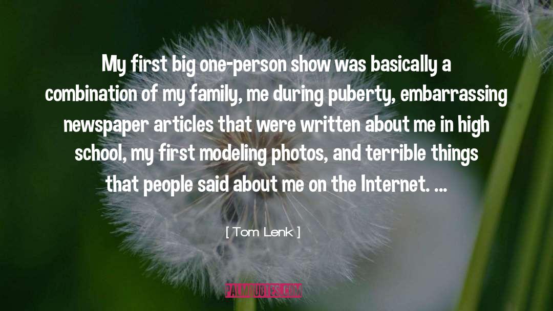Big One quotes by Tom Lenk