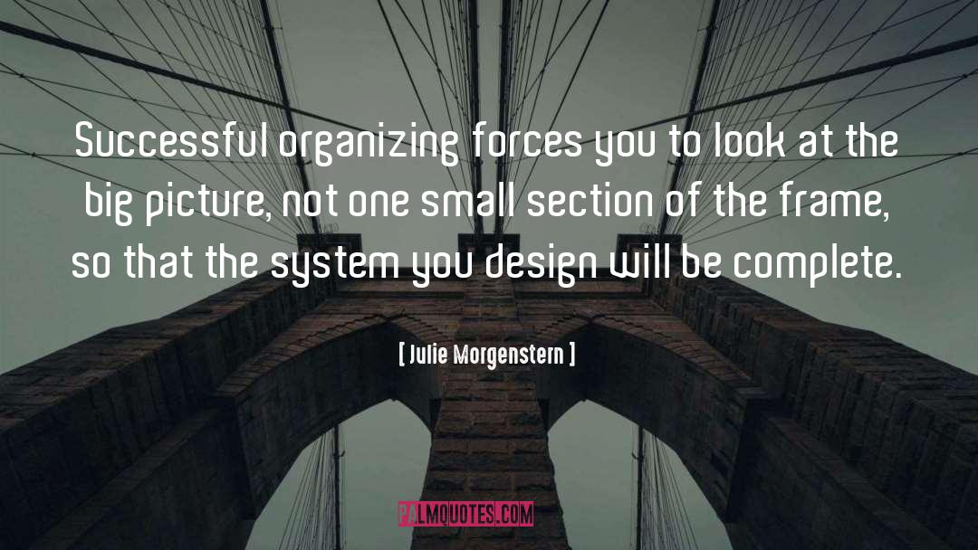 Big Picture quotes by Julie Morgenstern