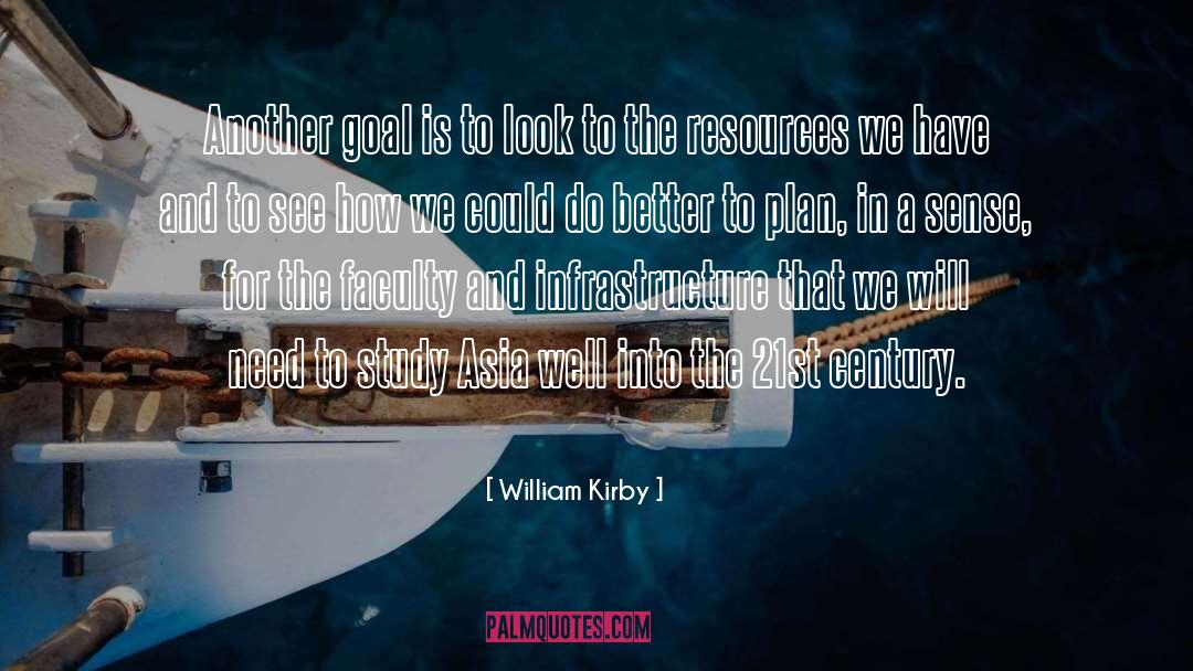 Big Plans quotes by William Kirby