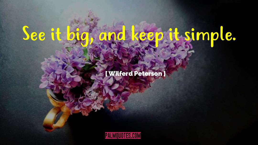 Big Project quotes by Wilferd Peterson