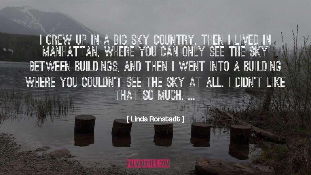 Big Sky Country quotes by Linda Ronstadt