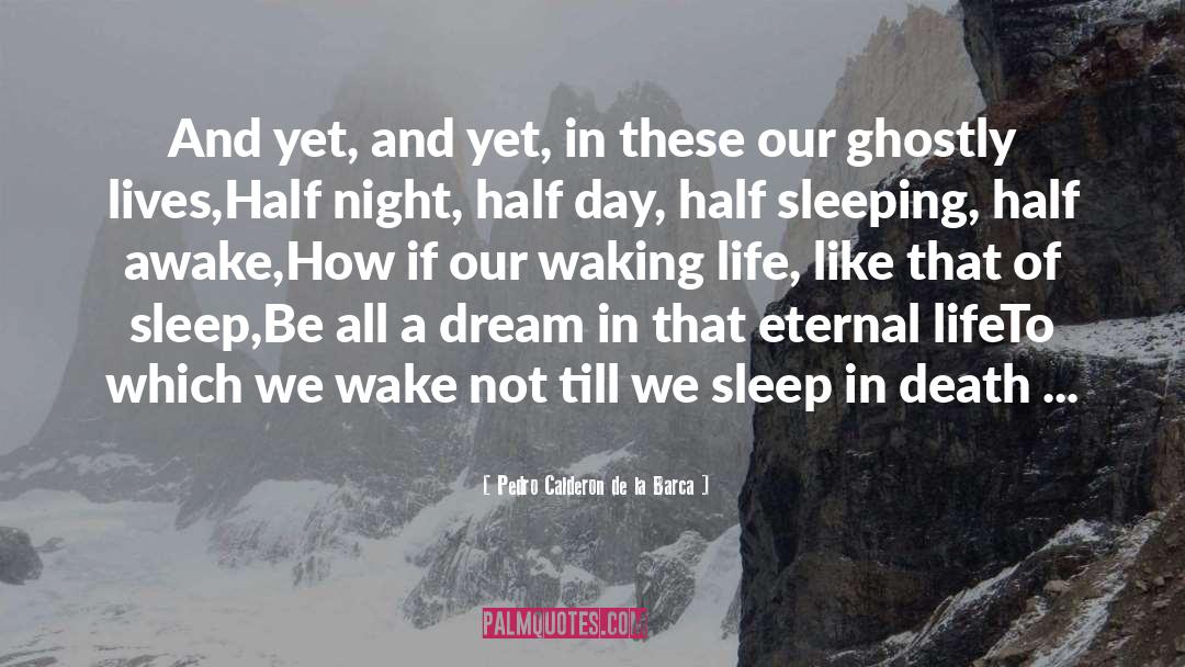 Big Sleep quotes by Pedro Calderon De La Barca