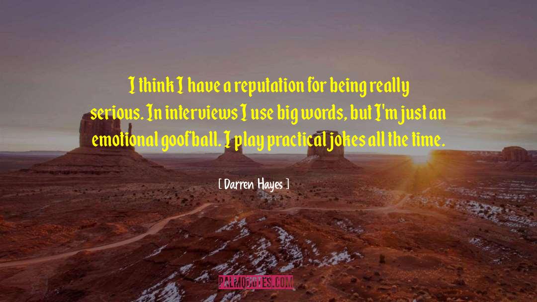 Big Words quotes by Darren Hayes