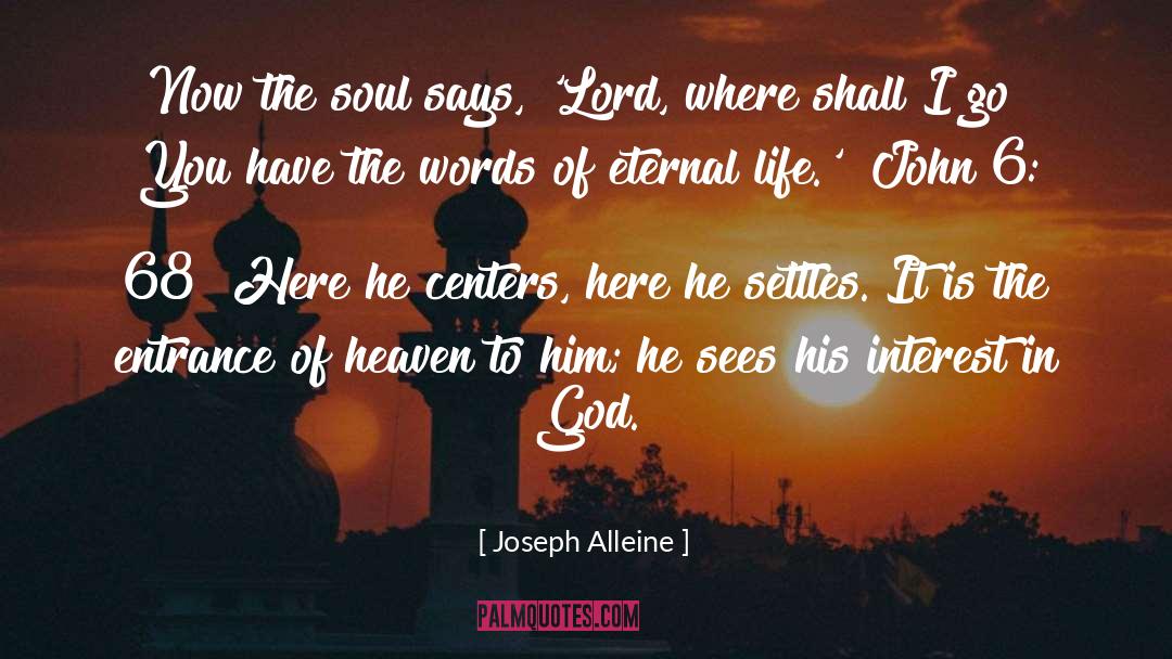 Big Words quotes by Joseph Alleine