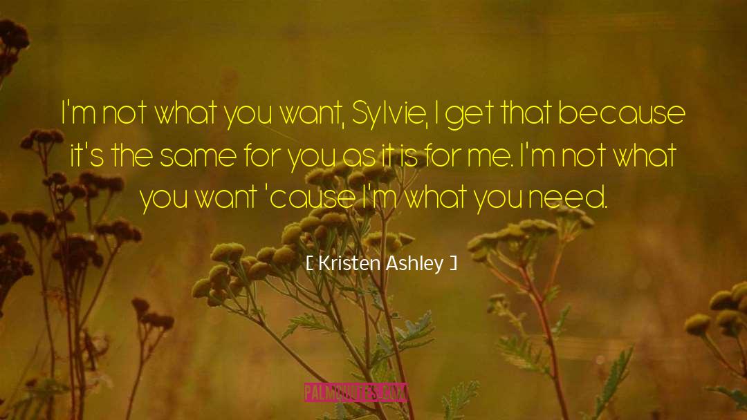 Bigger Cause quotes by Kristen Ashley