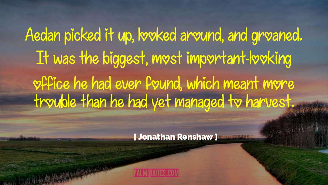 Biggest Enemy quotes by Jonathan Renshaw