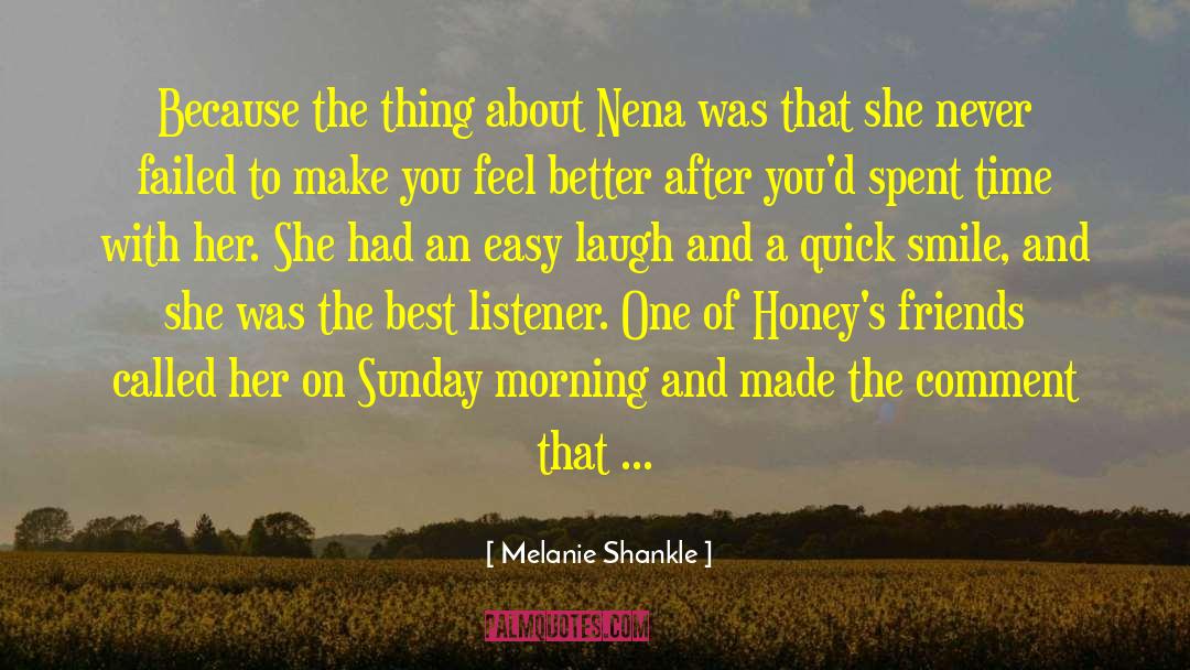 Biggest Fan quotes by Melanie Shankle