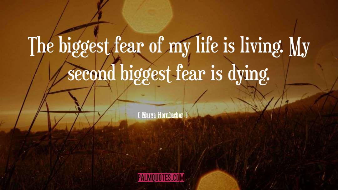 Biggest Fear quotes by Marya Hornbacher