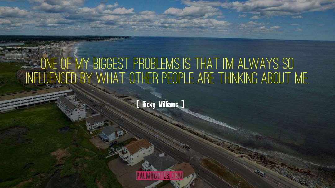 Biggest Fear quotes by Ricky Williams