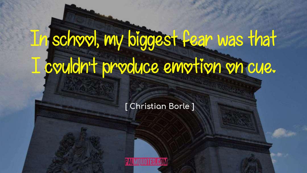 Biggest Fear quotes by Christian Borle