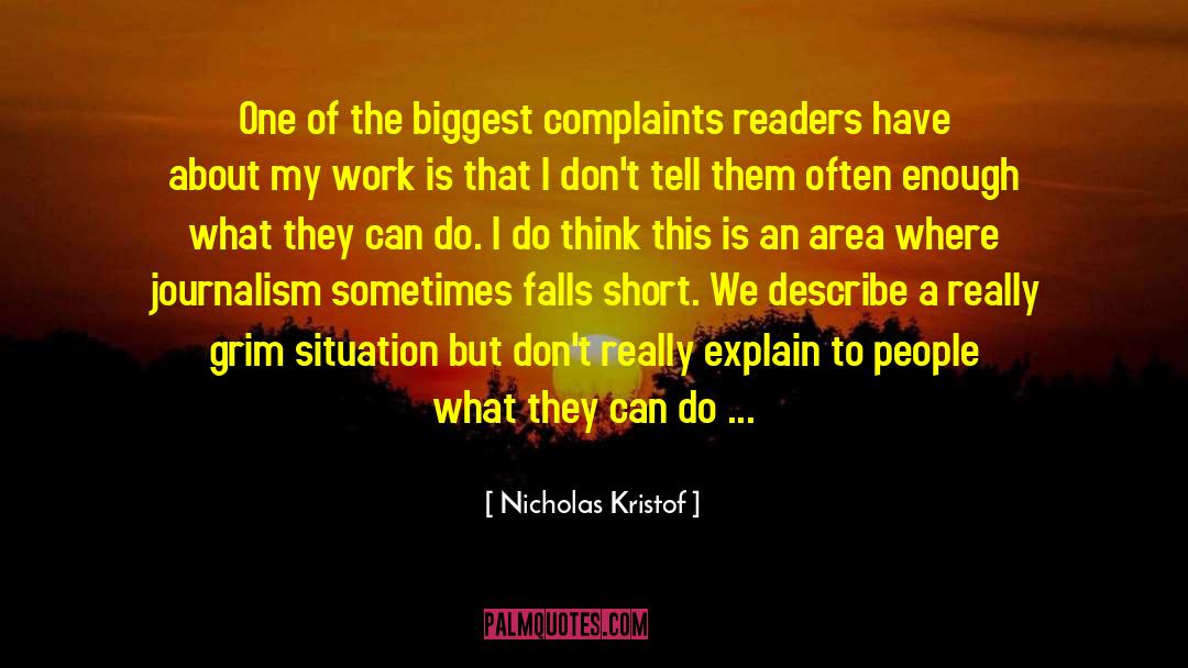 Biggest Flirts quotes by Nicholas Kristof