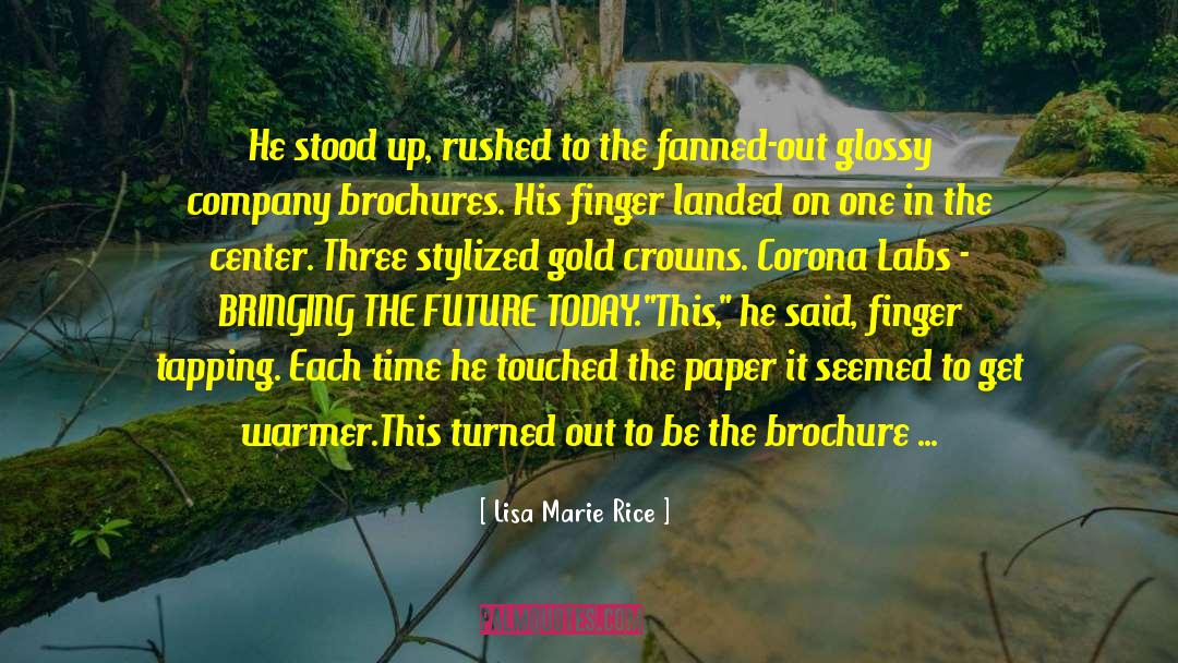 Biggest Gold Mind quotes by Lisa Marie Rice