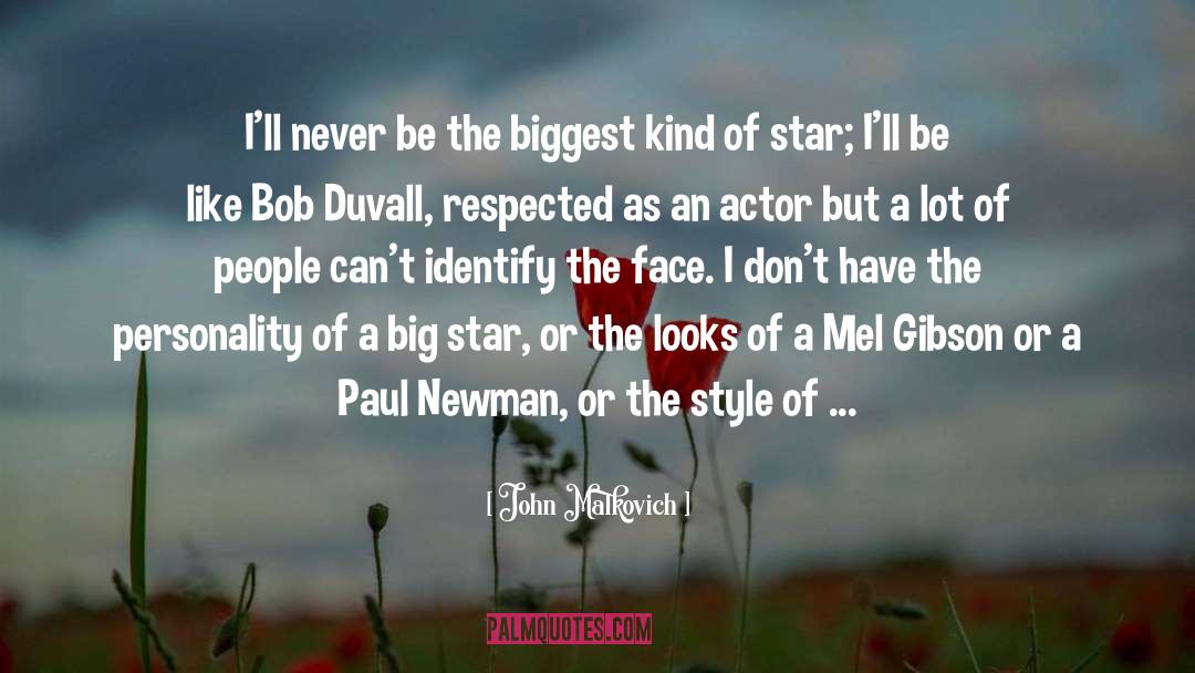 Biggest quotes by John Malkovich