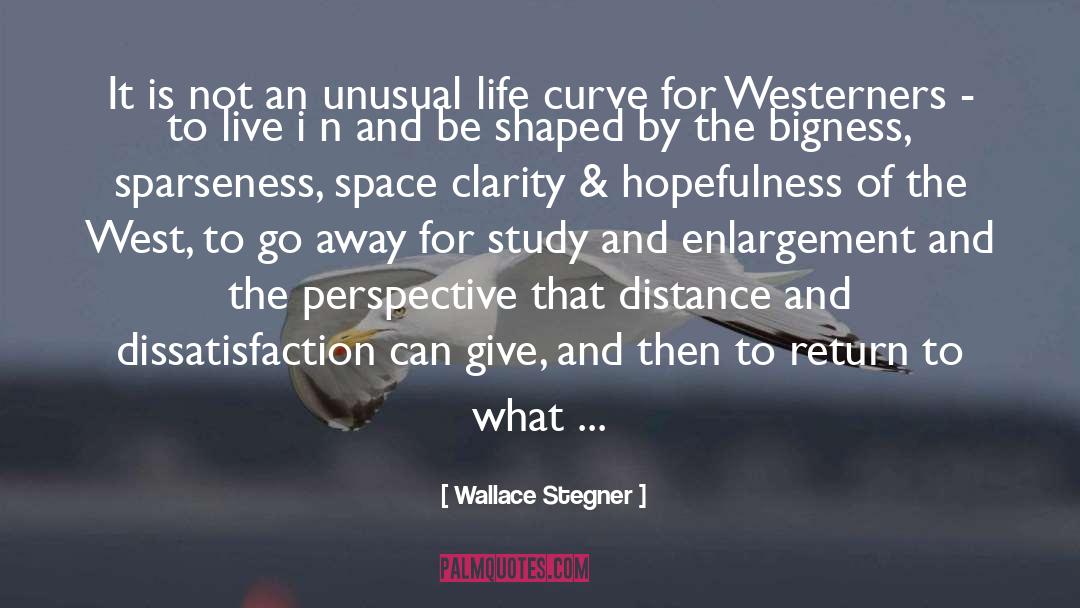 Bigness quotes by Wallace Stegner