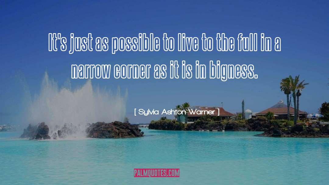 Bigness quotes by Sylvia Ashton-Warner