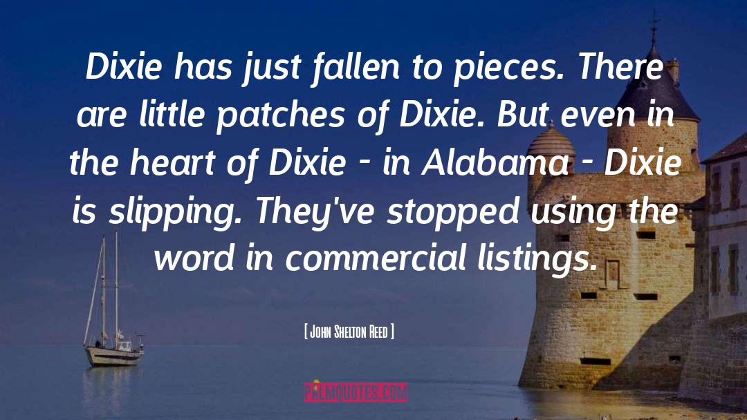 Bigoted Dixie quotes by John Shelton Reed