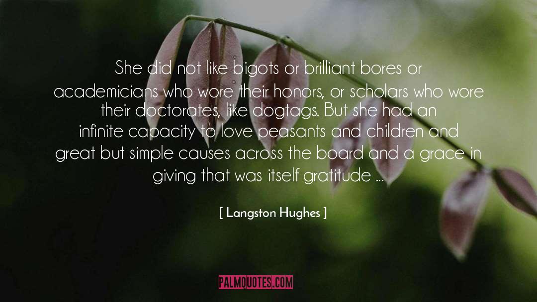 Bigots quotes by Langston Hughes
