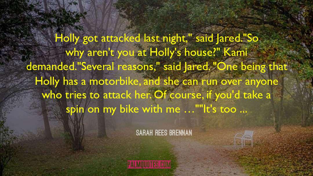 Bike quotes by Sarah Rees Brennan