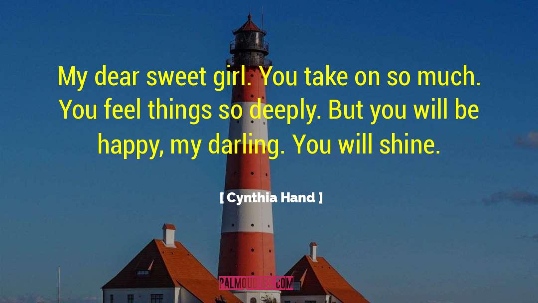 Biker Sweet quotes by Cynthia Hand