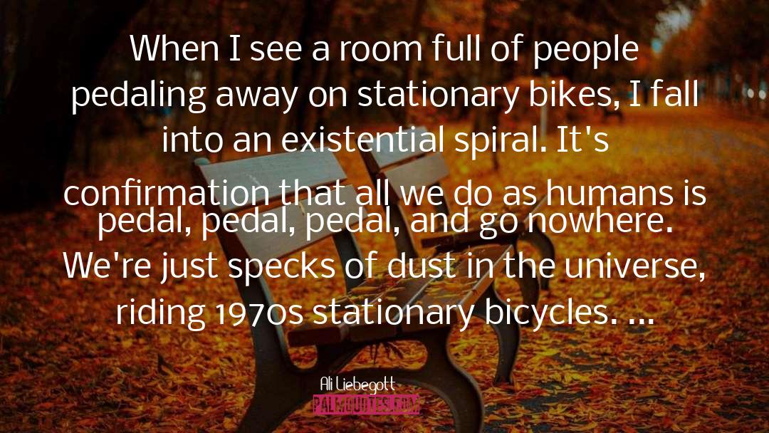 Bikes quotes by Ali Liebegott