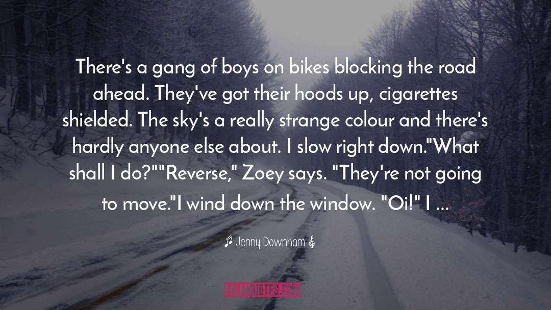 Bikes quotes by Jenny Downham