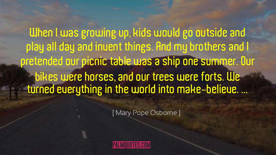 Bikes quotes by Mary Pope Osborne