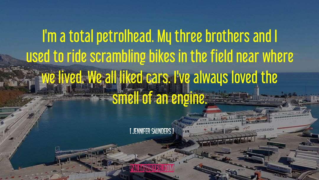 Bikes quotes by Jennifer Saunders