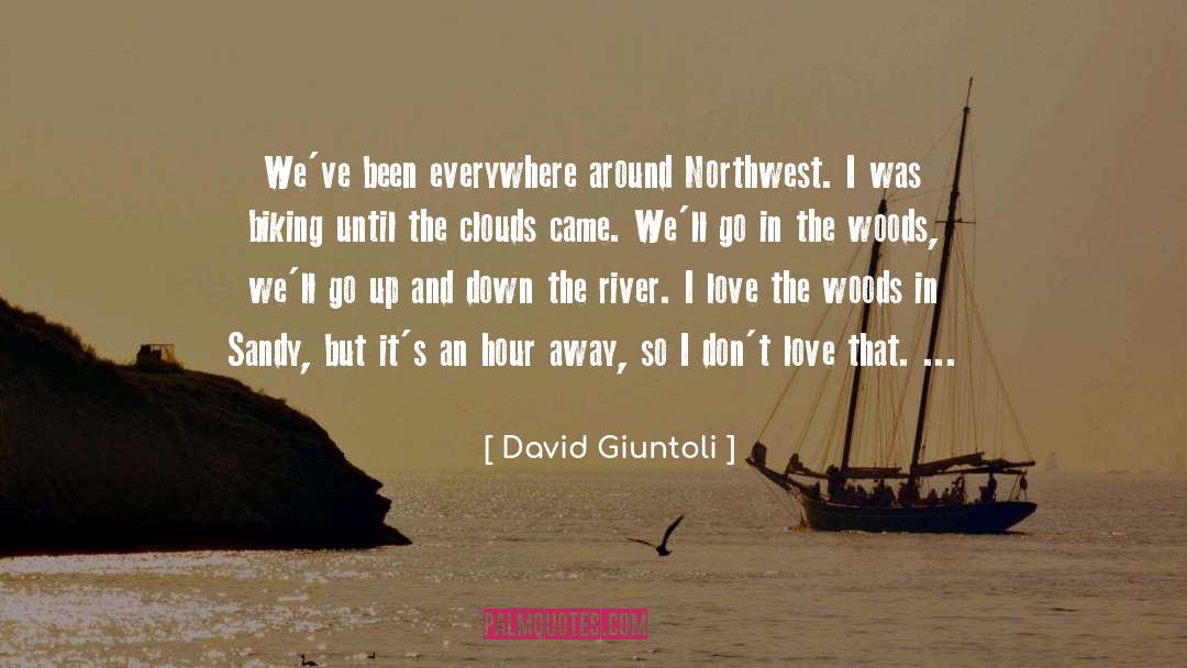 Biking quotes by David Giuntoli