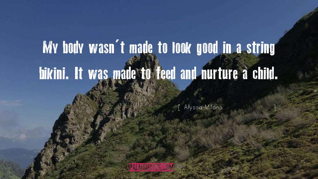 Bikini quotes by Alyssa Milano