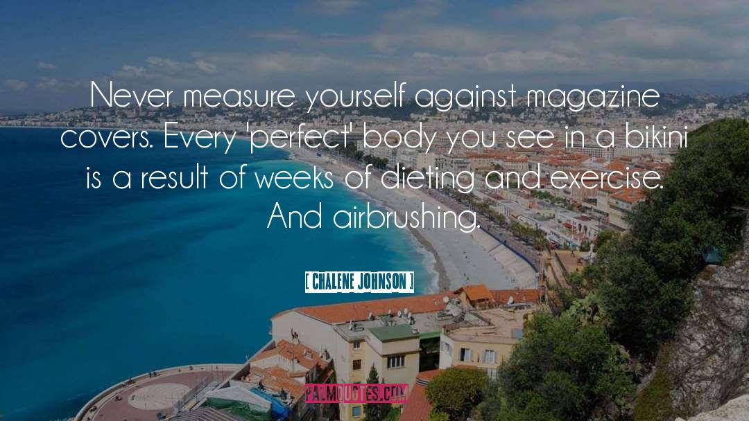 Bikini quotes by Chalene Johnson