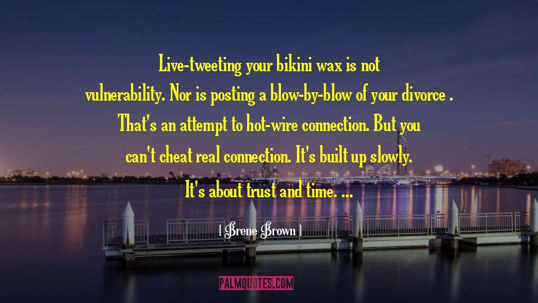 Bikini Wax quotes by Brene Brown