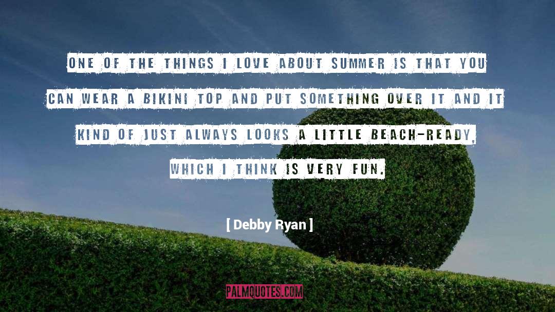 Bikinis quotes by Debby Ryan