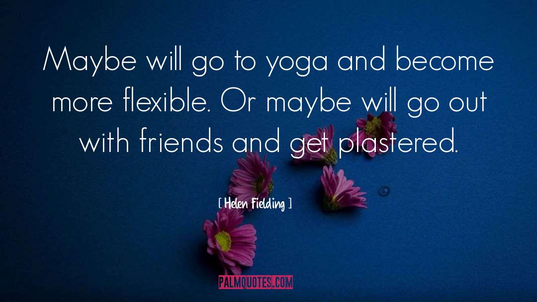 Bikram Yoga quotes by Helen Fielding
